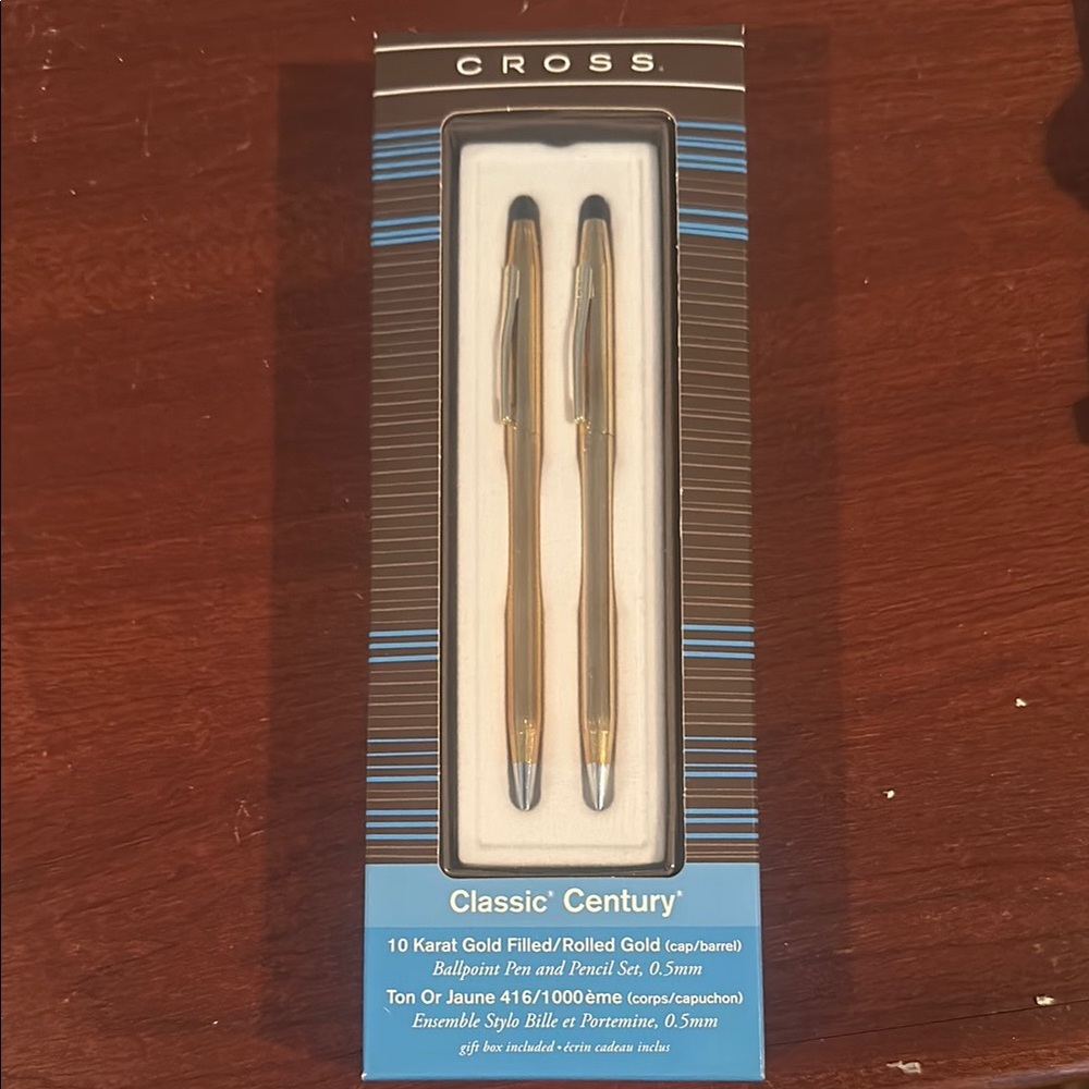 Classic Century Gold Pen and Pencil Set